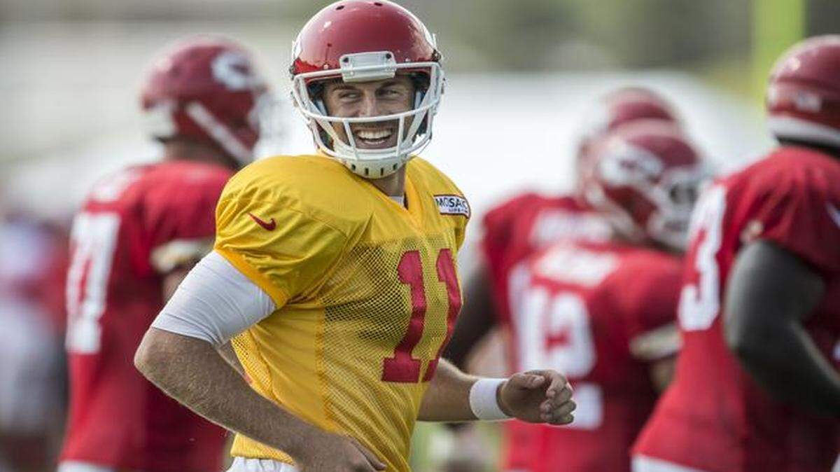 
Kansas City Chiefs quarterback Alex Smith.
