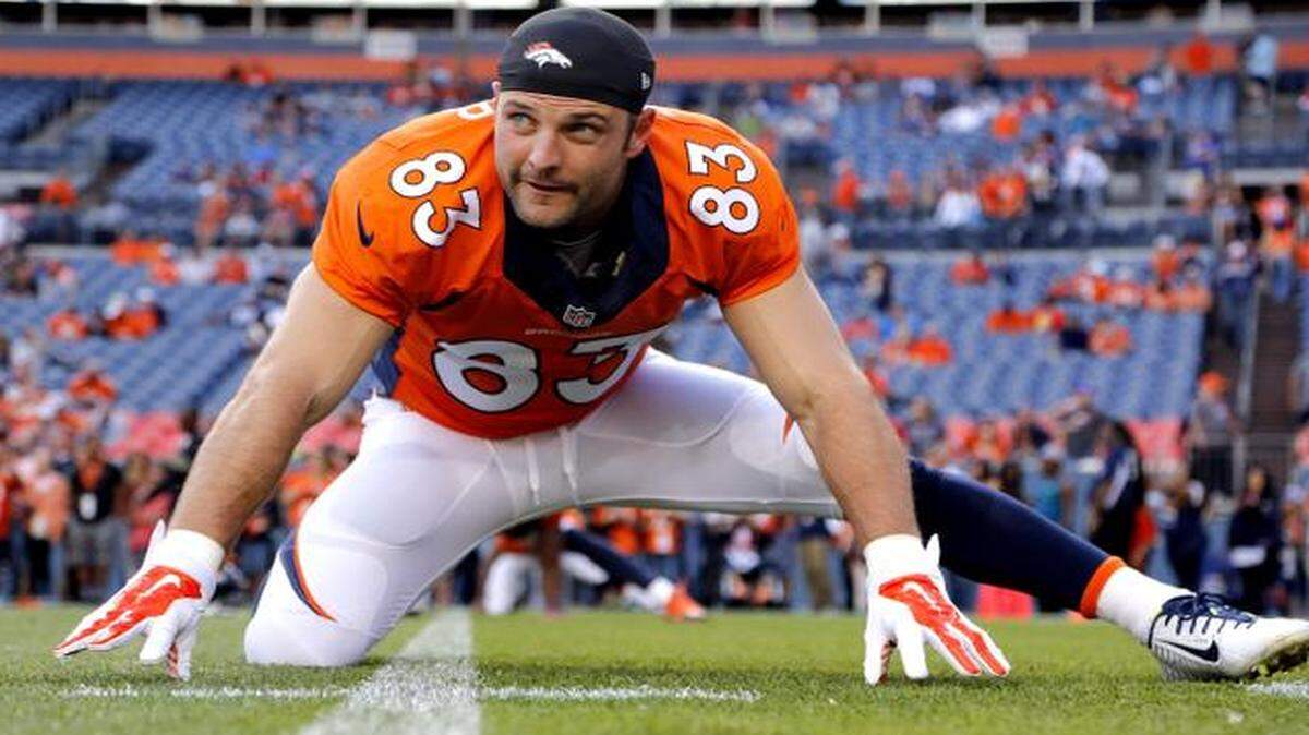
Denver Broncos wide receiver Wes Welker
