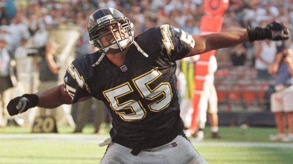 
Former Chargers linebacker Junior Seau.
