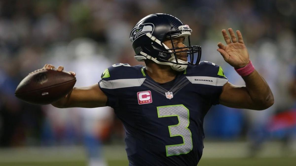 
Seattle Seahawks quarterback Russell Wilson.
