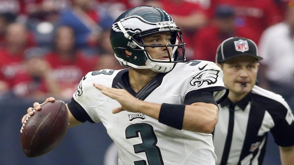 Former Philadelphia Eagles quarterback Mark Sanchez.