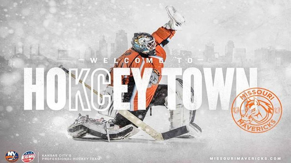 
New logo for the Missouri Mavericks
