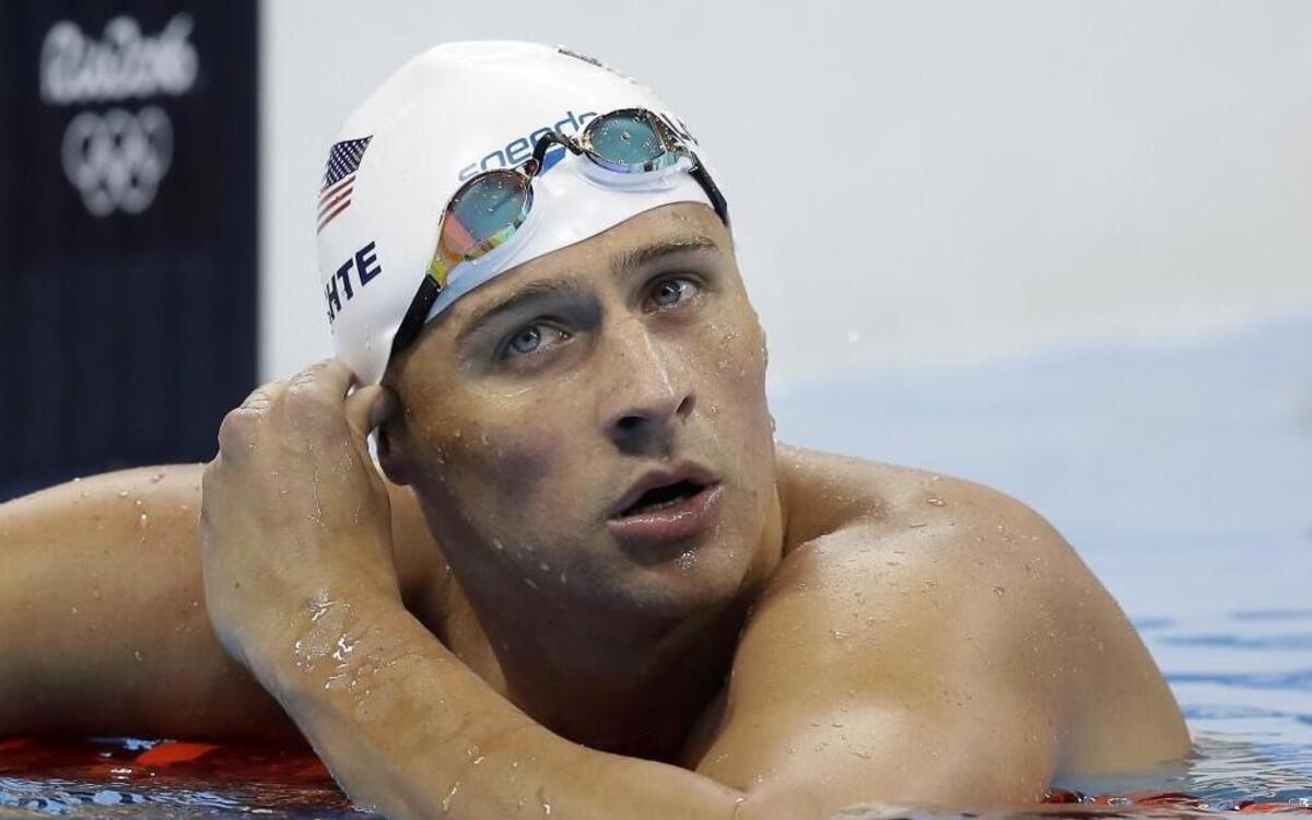 United States swimmer Ryan Lochte.