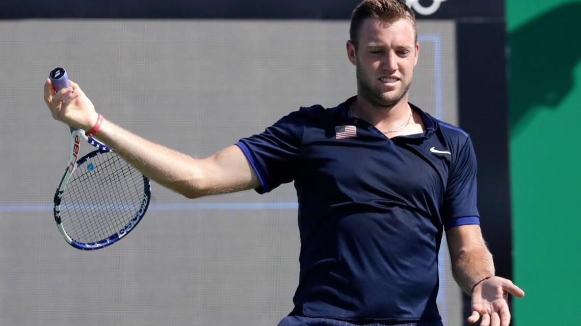 Jack Sock can’t overcome illness, loses in first round of men’s singles as Olympic tennis begins