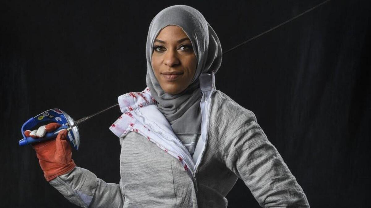 Ibtihaj Muhammad won a bronze medal at the Rio Olympics. On Wednesday, she paid a visit to Kansas City as the featured speaker at the annual WIN for KC luncheon.