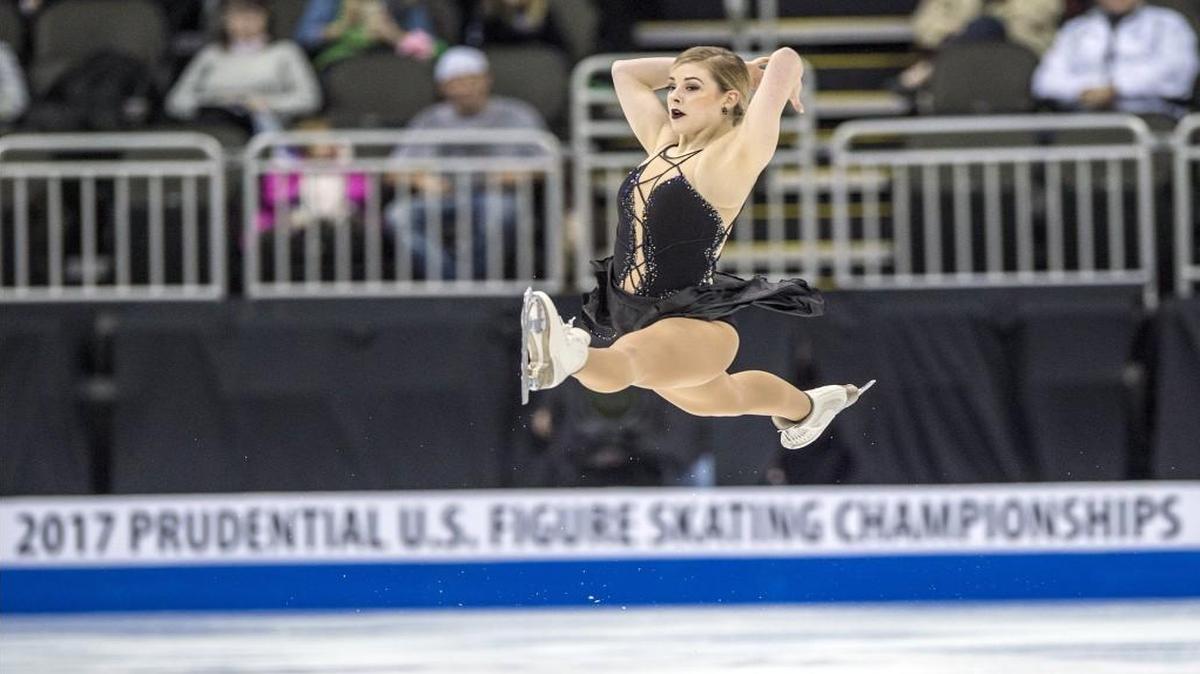 Gracie Gold competed on Jan. 19 during the ladies’ short program of the 2017 U.S. Figure Skating Championships at the Sprint Center in Kansas City.