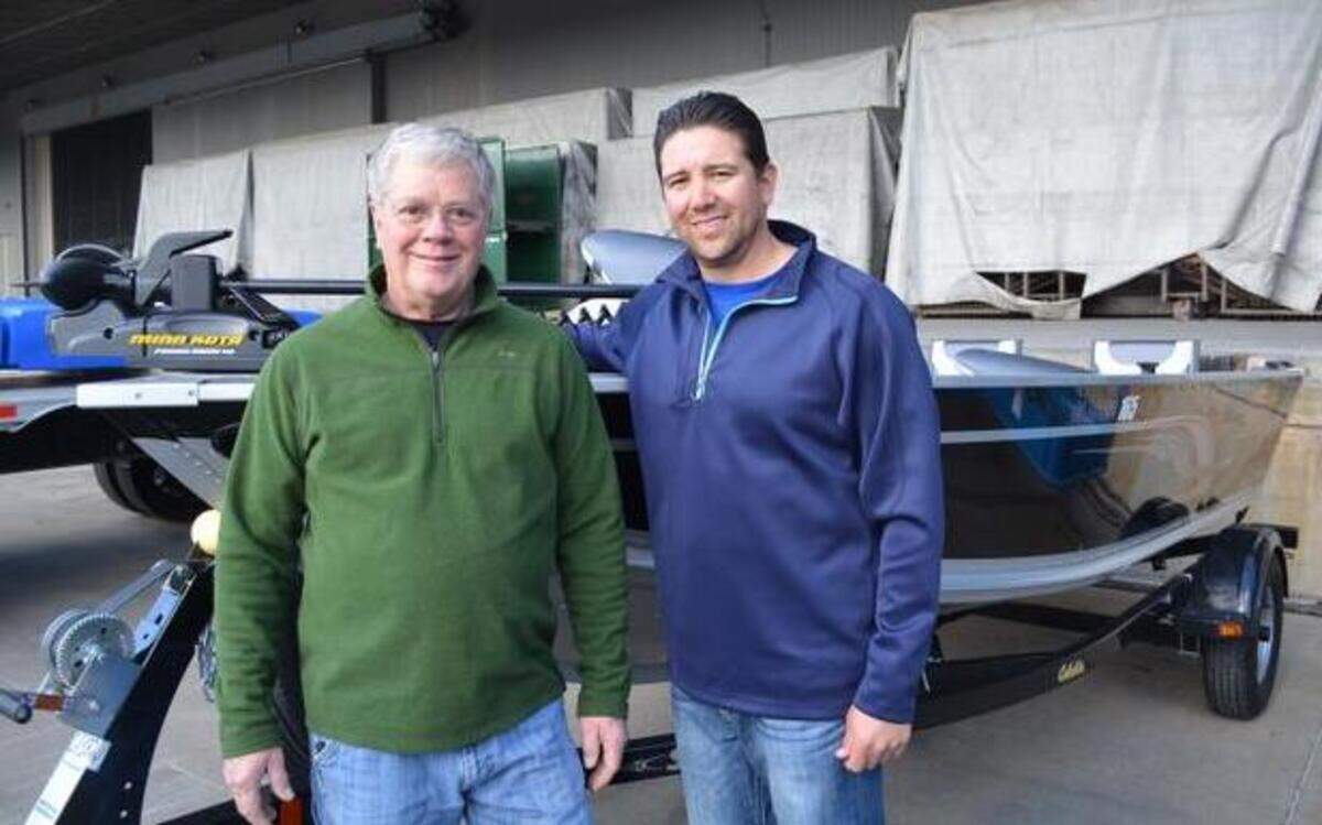 
Clyde Holscher (left) and Steve Ortiz will give seminars at the Kansas City Boat and Sportshow this weekend geared at showing new boat owners how to get started.
