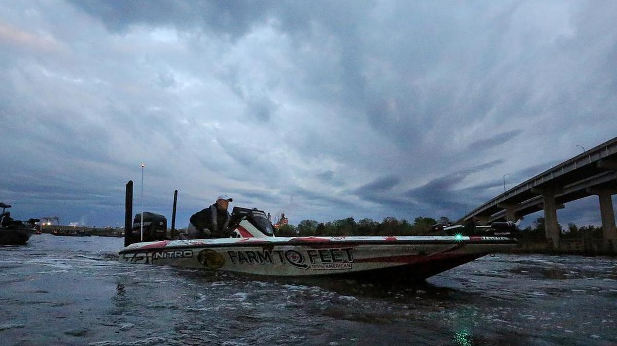 The Bassmaster Elite Series tournament this month at Winyah Bay in South Carolina drew hundreds of the nation’s top professional bass anglers.