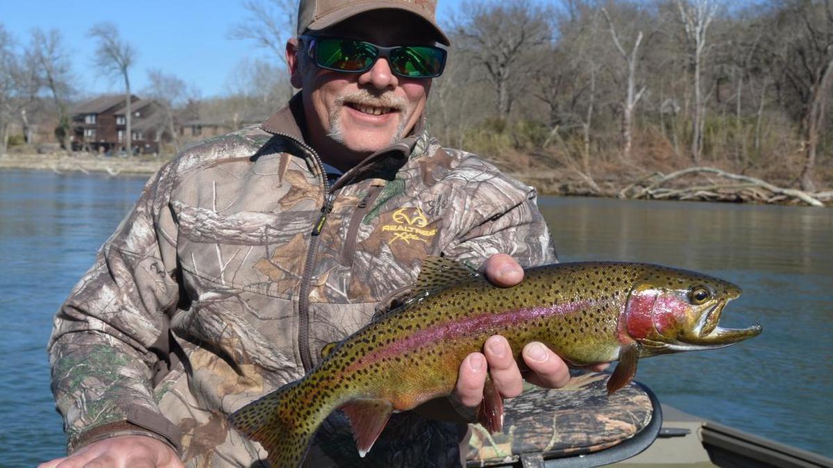 Duane Doty, a guide at Lake Taneycomo, will tell you that the fishing for big rainbows has excelled in the aftermath of a late-December flood at the Ozarks reservoir.