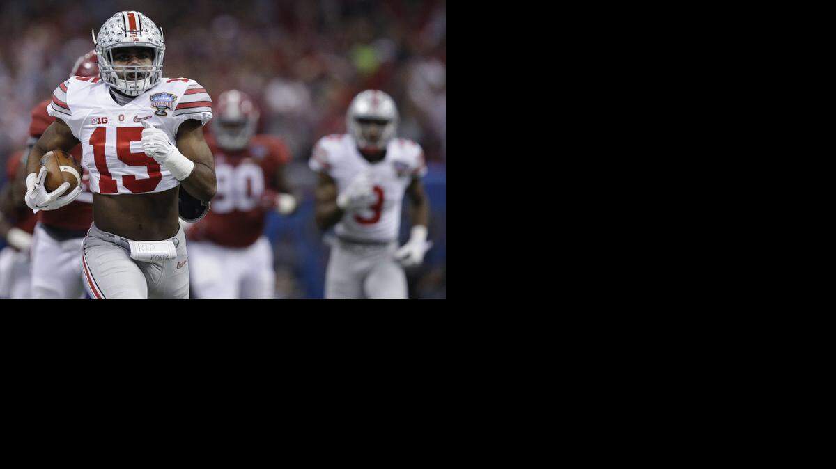 
Ohio State running back Ezekiel Elliott ran away from Alabama in the Sugar Bowl earlier this month.


