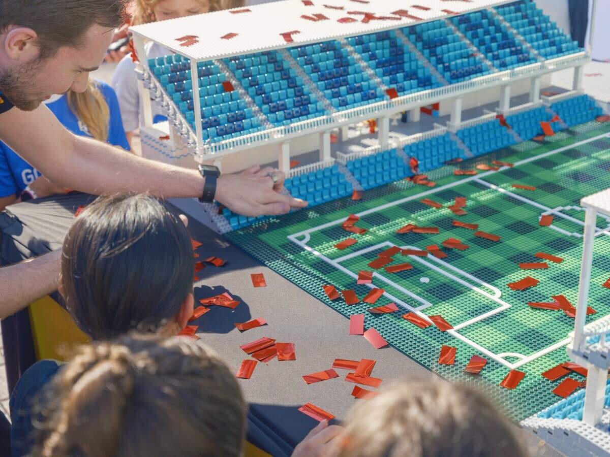 The Kansas City Current’s historic CPKC Stadium has gotten a LEGO makeover. It can be seen at Crown Center for the next month before moving to its permanent home at LEGOLAND Discovery Center Kansas City.