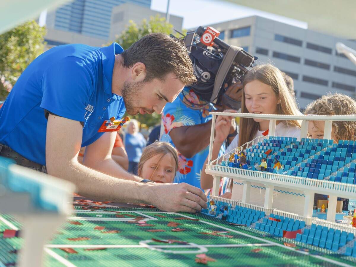 The Kansas City Current’s historic CPKC Stadium has gotten a LEGO makeover. It can be seen at Crown Center for the next month before moving to its permanent home at LEGOLAND Discovery Center Kansas City.