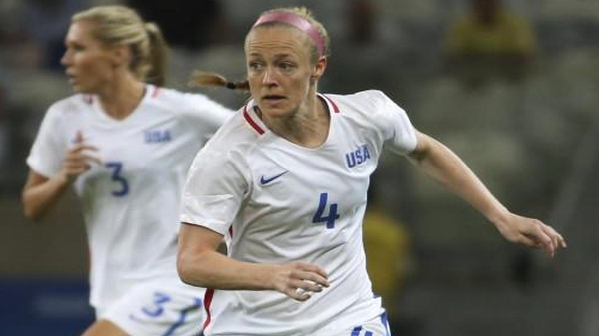 U.S. women’s national team defender Becky Sauerbrunn played five seasons in Kansas City.