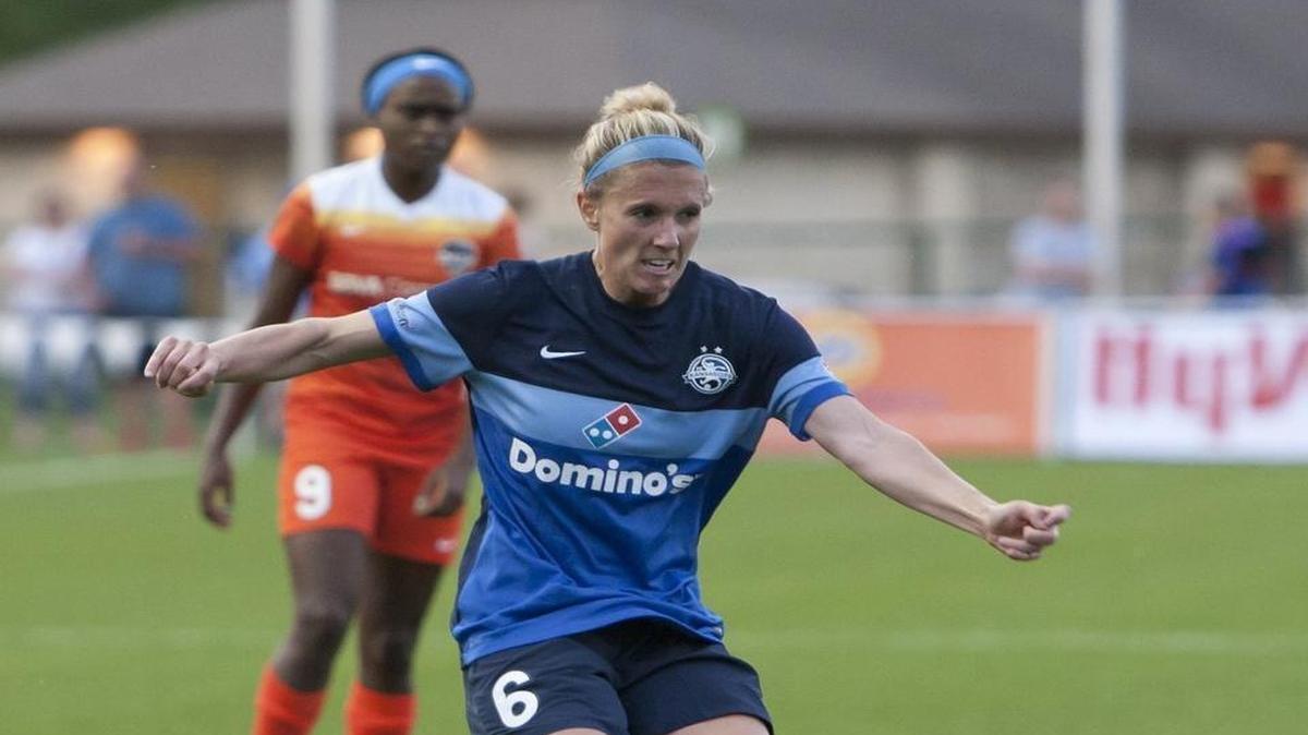 FC Kansas City’s match tonight against the Chicago Red Stars will be Jen Buczkowski’s final one with the Blues.