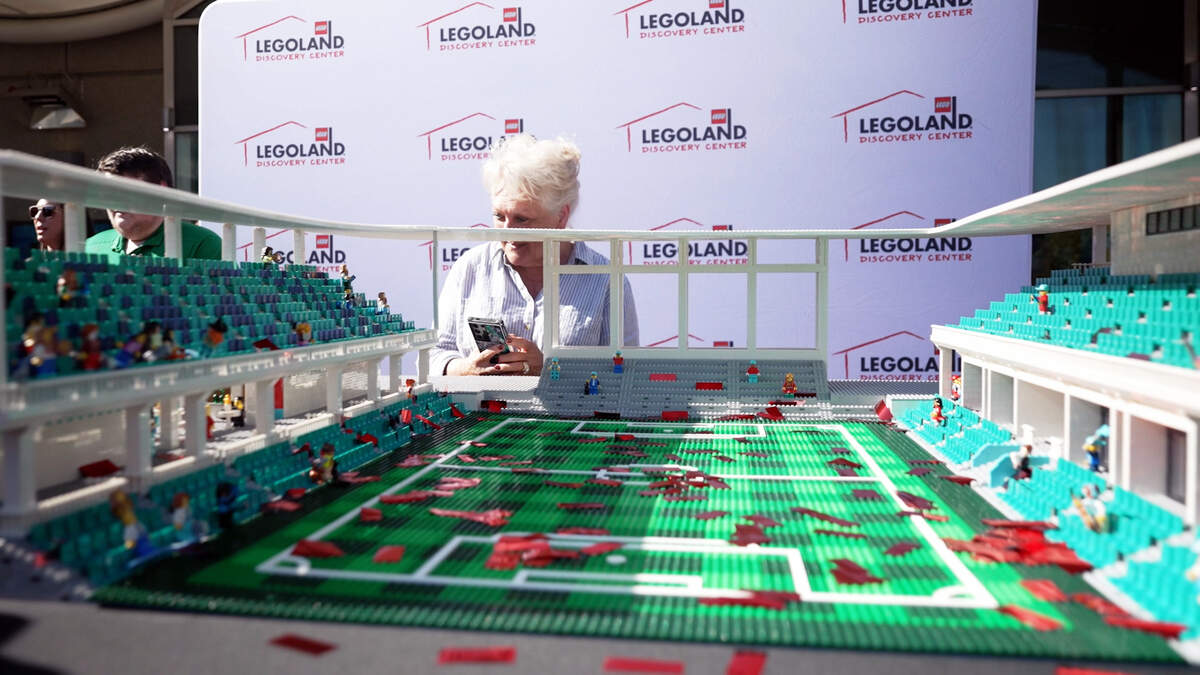 The Kansas City Current’s historic CPKC Stadium has gotten a LEGO makeover. It can be seen at Crown Center for the next month before moving to its permanent home at LEGOLAND Discovery Center Kansas City.