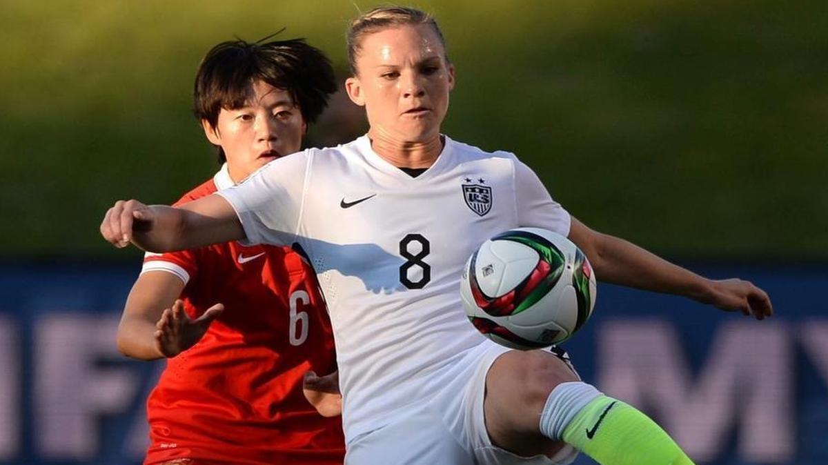 
Amy Rodriguez (right) was one of four FC Kansas City players to play for the United States women’s national team at this year’s World Cup.
