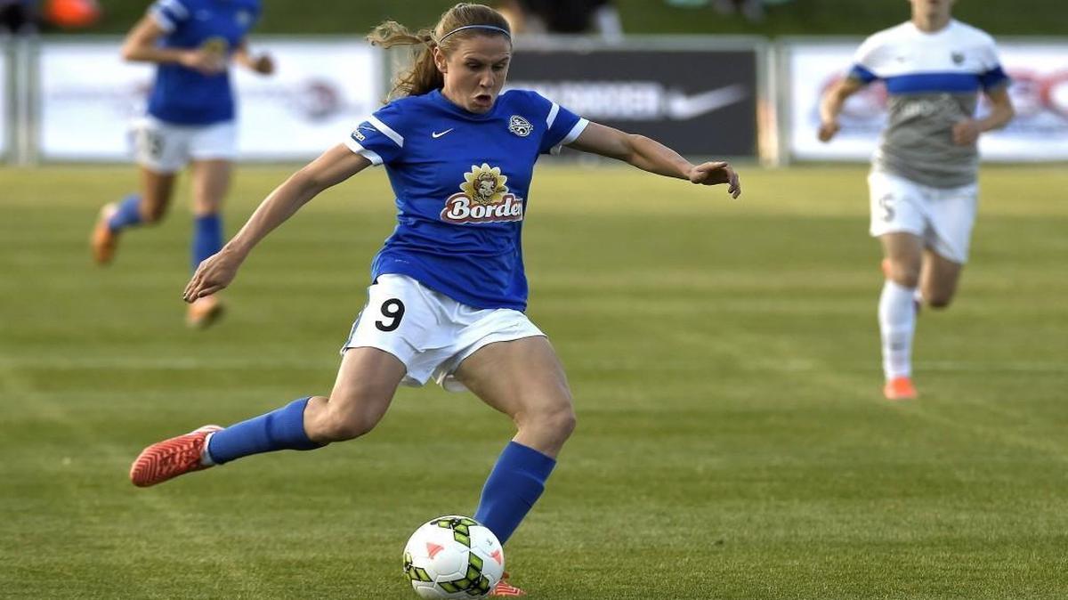FC Kansas City midfielder Heather O’Reilly.