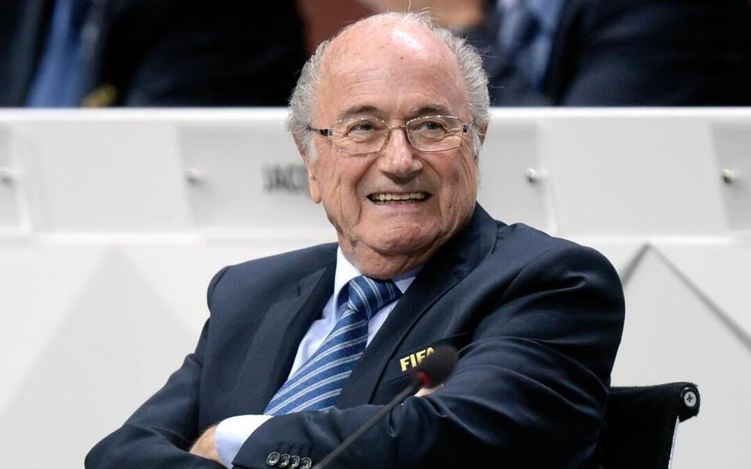 
FIFA president Sepp Blatter at the 65th FIFA Congress at the Hallenstadion in Zurich, Switzerland, Friday

