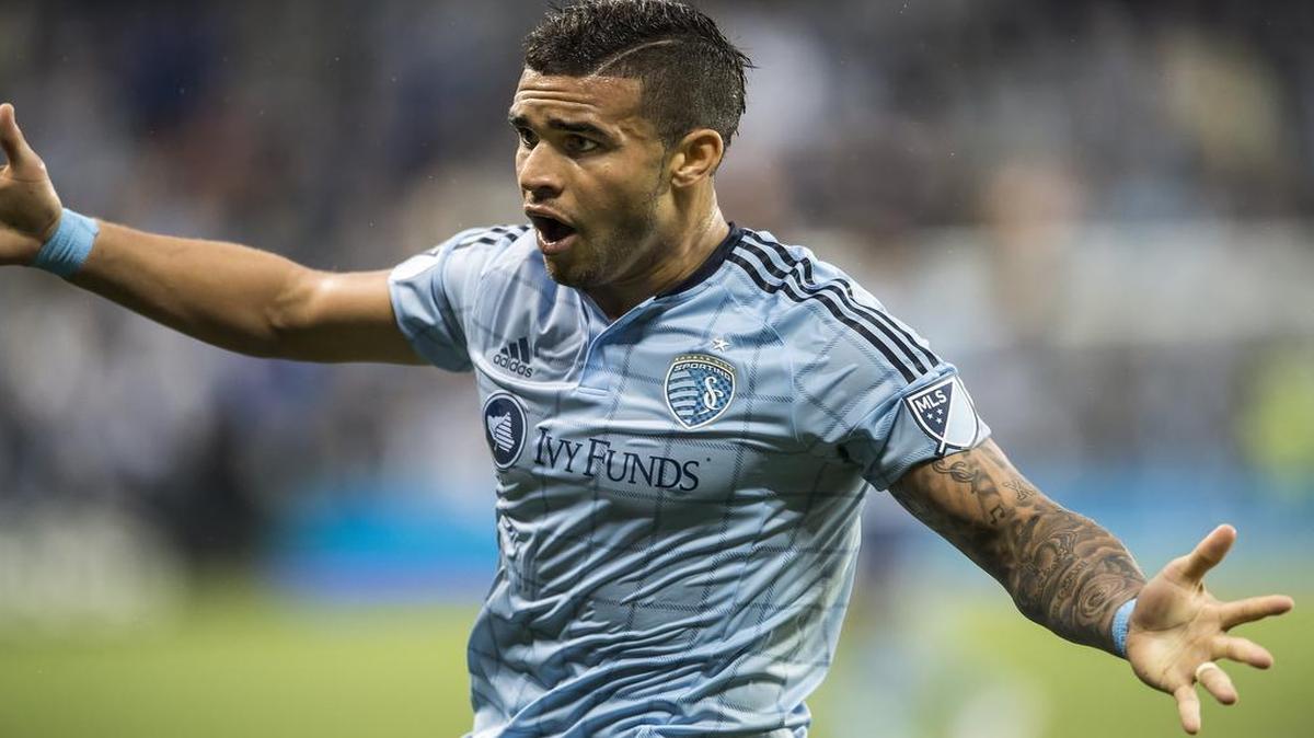 
Sporting Kansas City forward Dom Dwyer.
