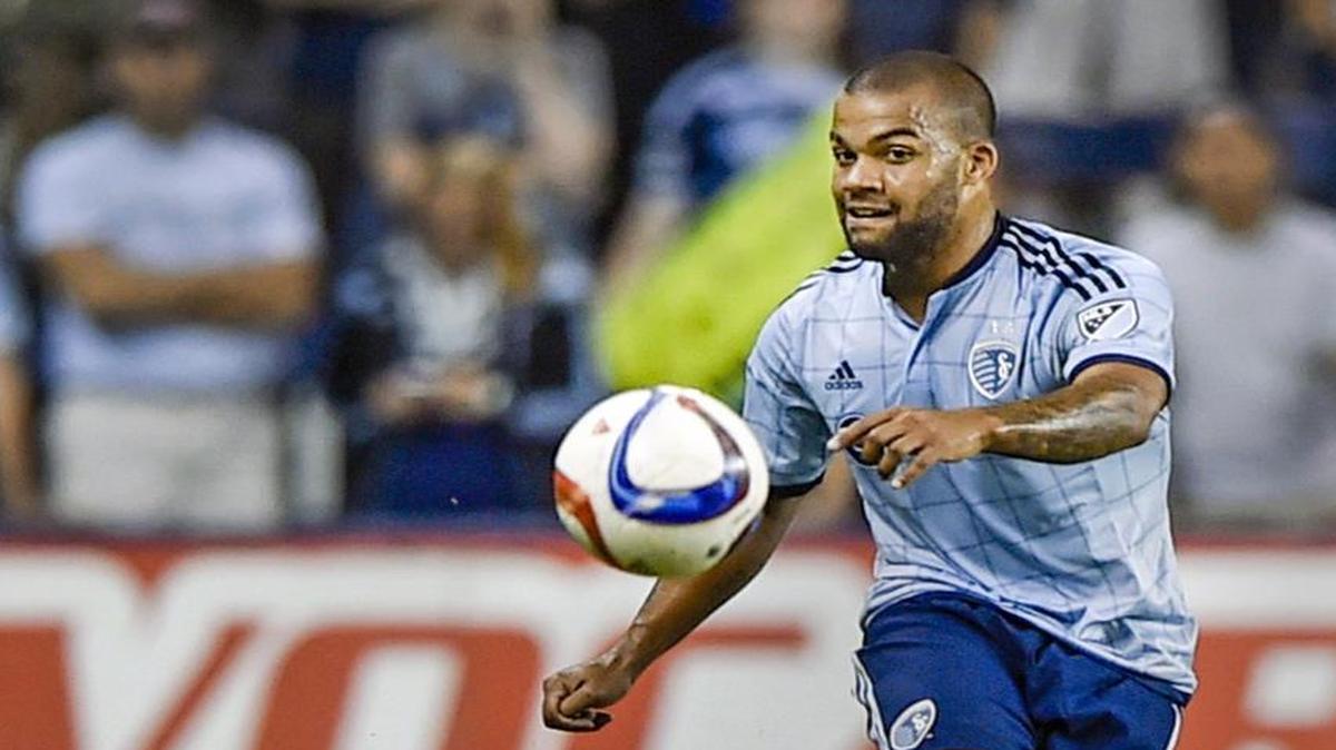 
Sporting Kansas City defender Kevin Ellis.

