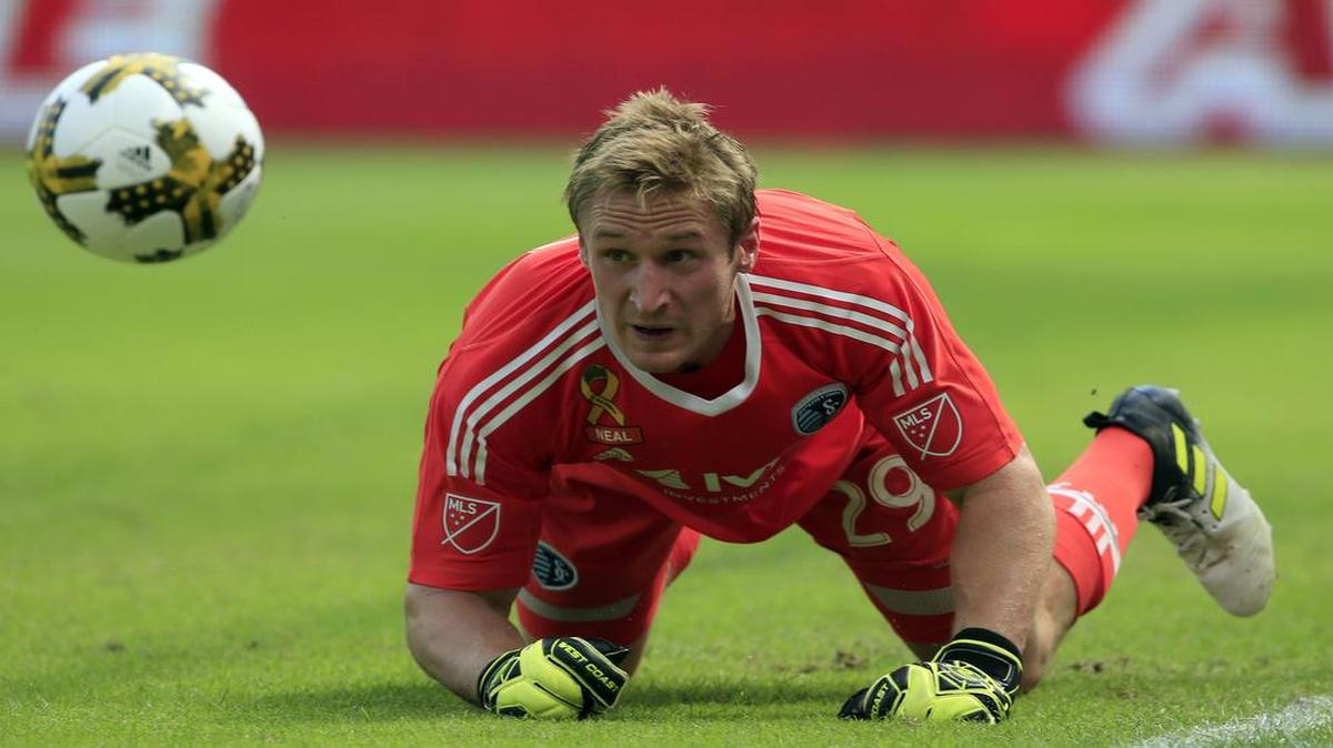 Sporting Kansas City goalkeeper Tim Melia