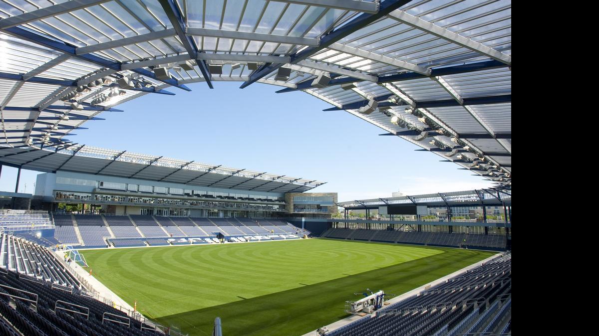 
Sporting Park just days before opening in 2011. 
