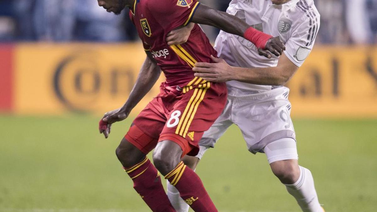 Sporting Kansas City’s Diego Rubio scored SKC’s only goal in Wednesday night’s 1-1 draw in Vancouver.