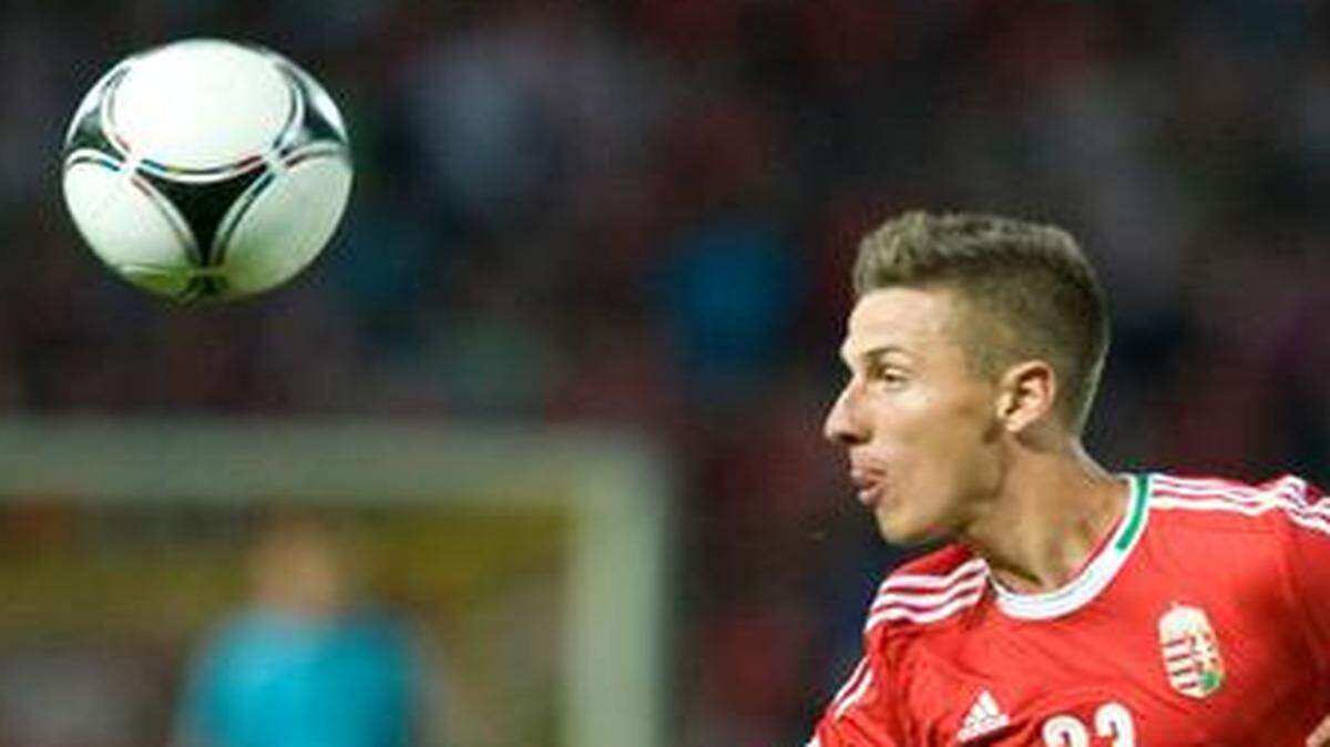 
Hungarian forward Krisztian Nemeth (left) joined Sporting KC this offseason.