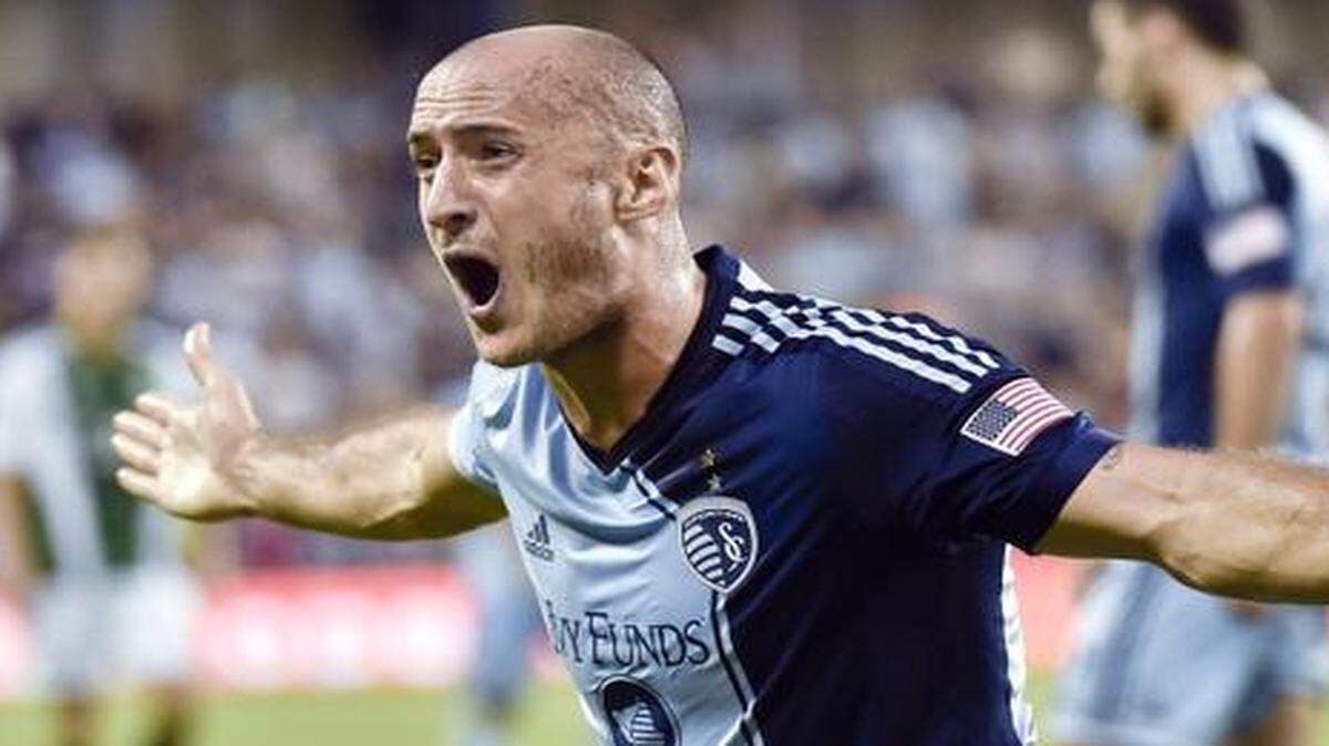 
Sporting KC defender Aurelien Collin argued against being penalized during the second half on June 24 at Sporting Park in Kansas City, Kan., in a 3-1 loss to the Portland Timbers. Sporting KC will trade Collin after being unable to reach an agreement with him on a new contract.
