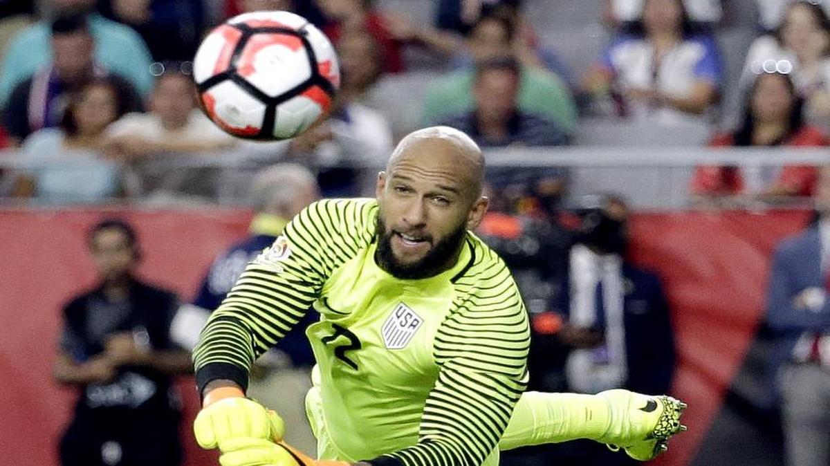 Colorado Rapids goalkeeper Tim Howard (shown here with U.S. national team) recently released a statement criticizing the security at Children’s Mercy Park for allowing the fans to be too close to the players.