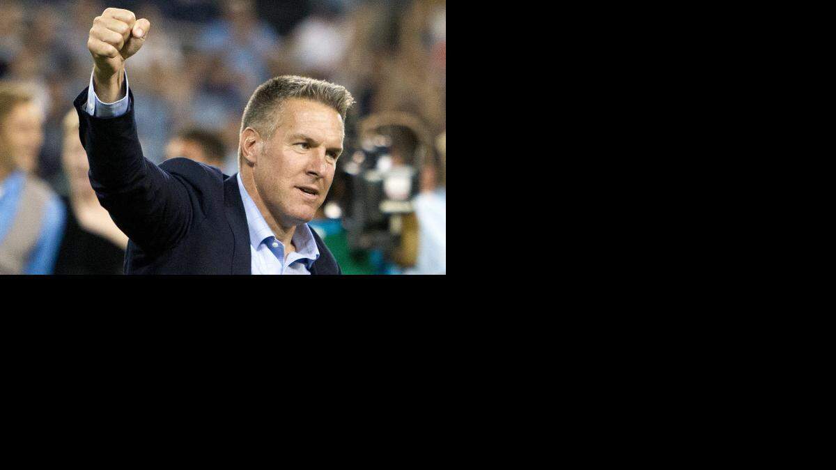 
Coach Peter Vermes and Sporting Kansas City will be in the Western Conference in MLS next season.
