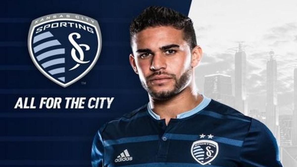 Sporting Kansas City showed off its new jerseys on TV and in this tweet.