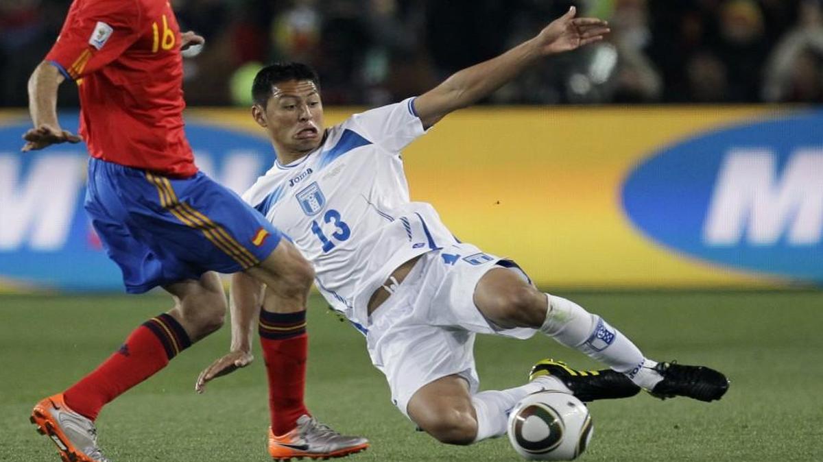 Roger Espinoza played with the Hondran national team at the 2010 World Cup in South Africa.