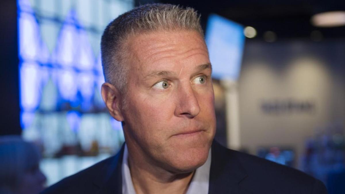 Sporting KC manager Peter Vermes talked to the media before visiting with a crowd of fans who asked a wide range of questions on Feb. 9 during the Sporting KC Fan Forum at the No Other Pub at the Power and Light District.