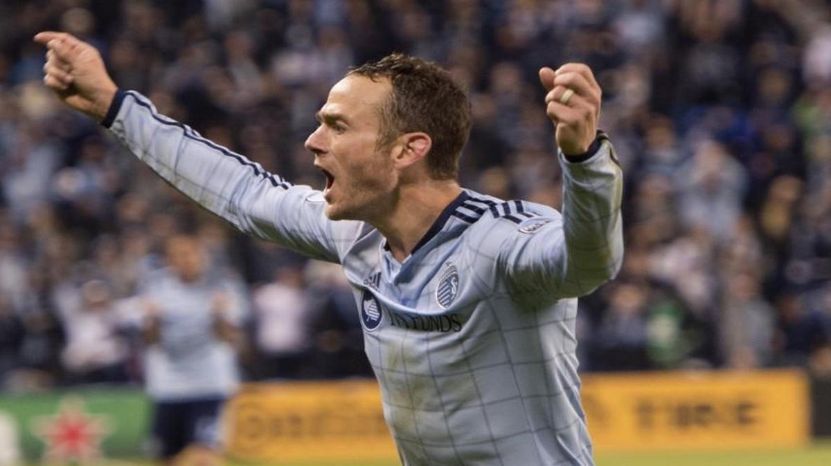 Sporting Kansas City midfielder Brad Davis.