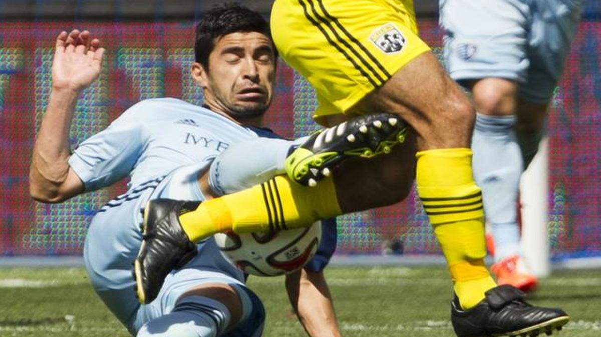 
Sporting Kansas City midfielder Paulo Nagamura.
