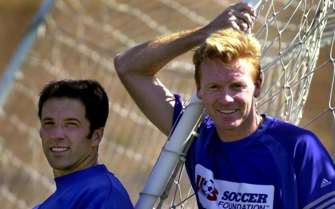 Former Kansas City Wizards star Mo Johnston (right) will join Preki as a Sporting Legend.