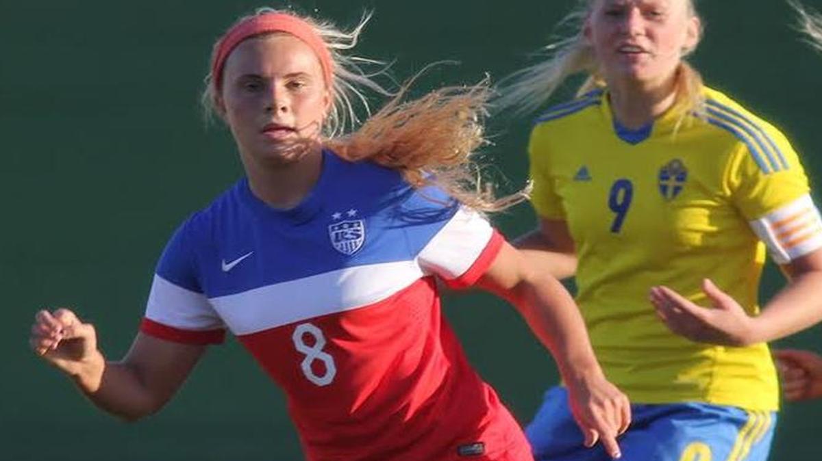 Parker Roberts played last year in an under-19 tournament.