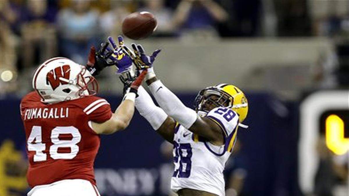 
LSU and Wisconsin are two of the few big-conference schools to schedule games against other heavyweights.


