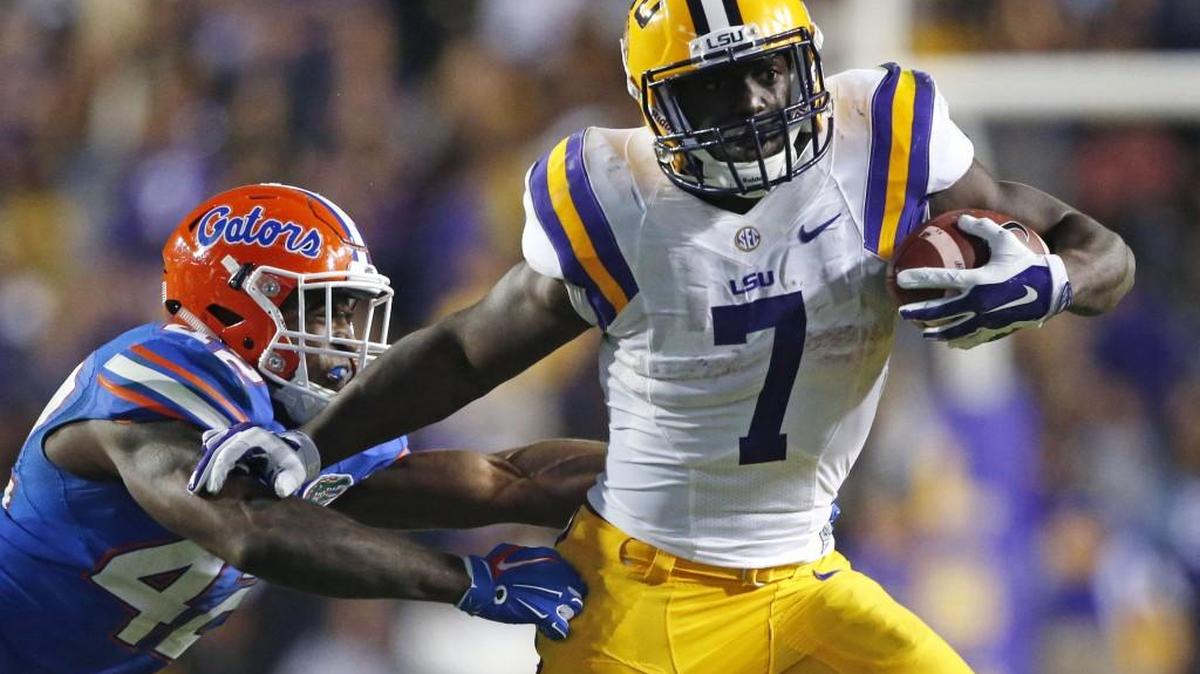 LSU running back Leonard Fournette has averaged 200 yards per game this season and scored 14 touchdowns.