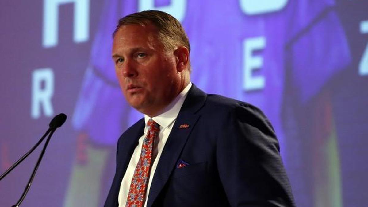 Mississippi football coach Hugh Freeze.