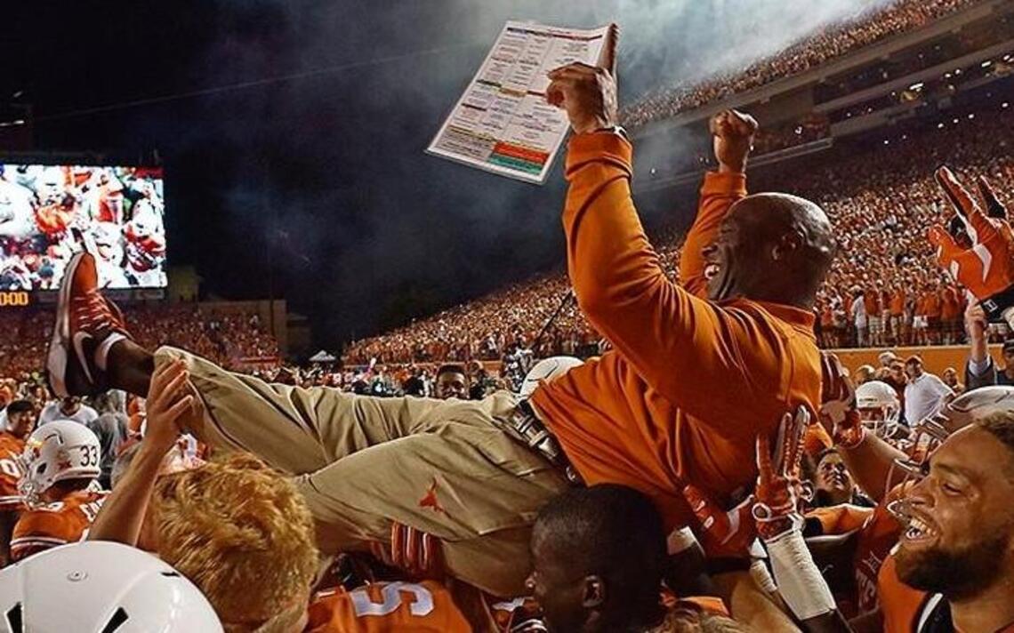 Opening weekend’s smiling eyes are on Texas in college football