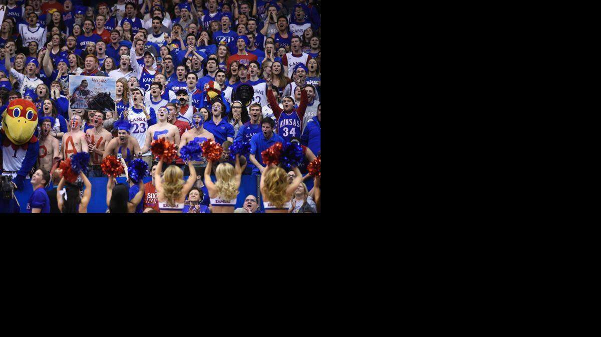 The Kansas student body was ready for redemption against Iowa State Monday night, and the Jayhawks didn't disappoint. KU took control of the game midway through the first half and won, 89-76.