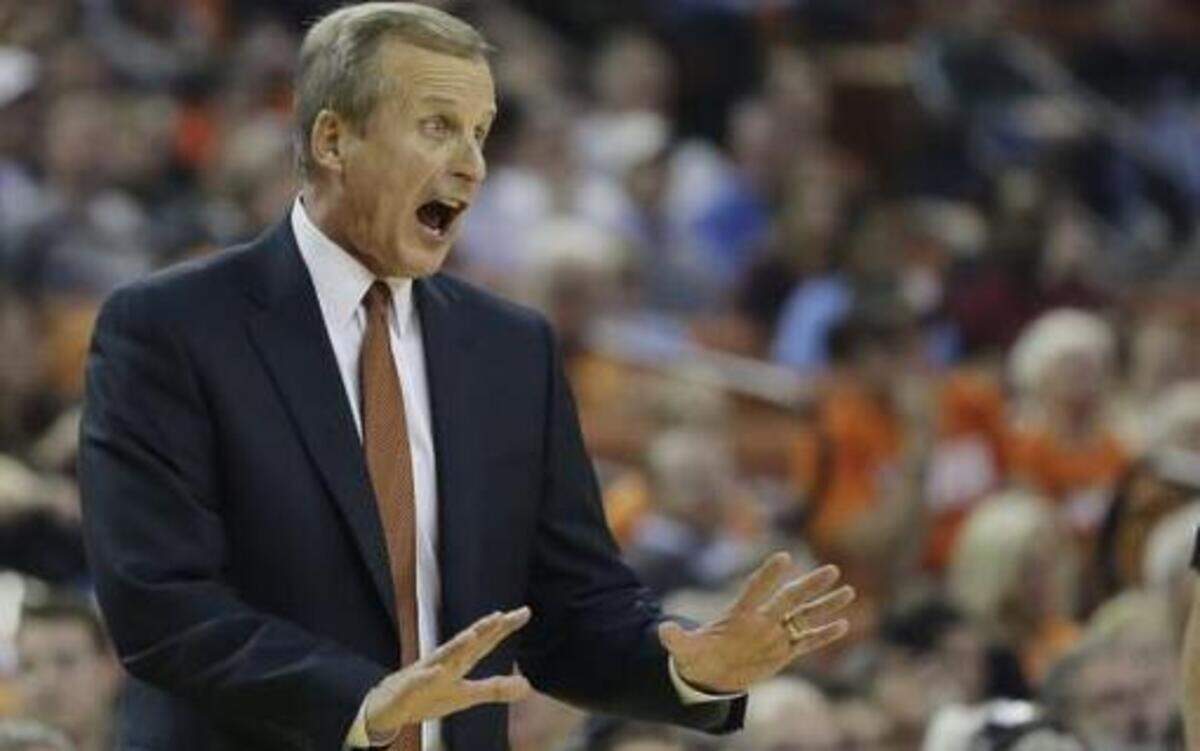 
Texas coach Rick Barnes has taken Texas to the NCAA Tournament in 15 of his 16 seasons.
