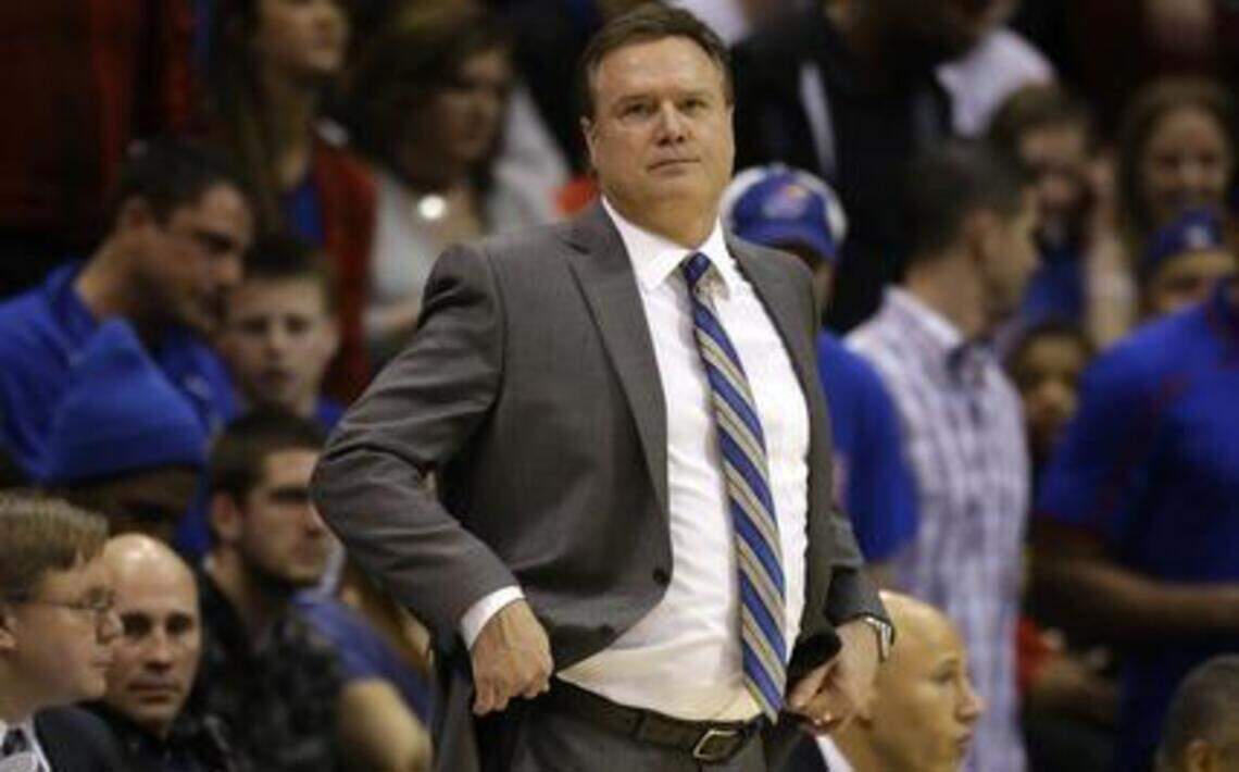 Bill Self broke videoboard while Jayhawks were blowing lead