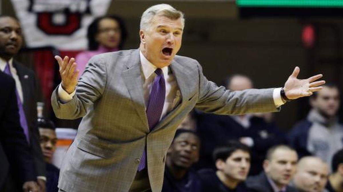 
Kansas State head coach Bruce Weber.
