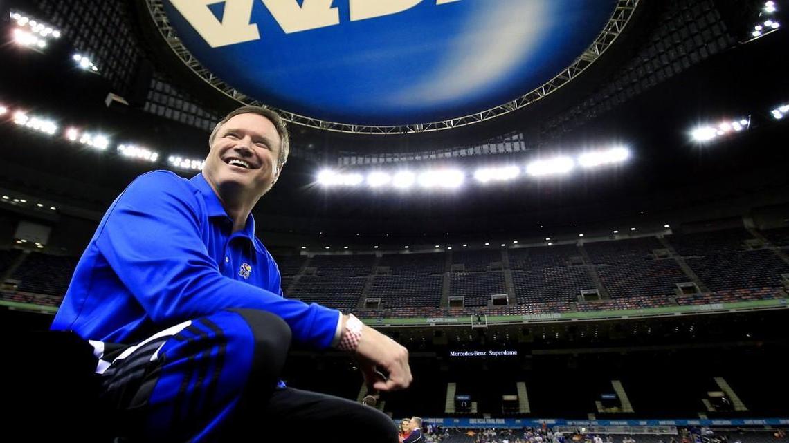 KU men’s basketball coach Bill Self