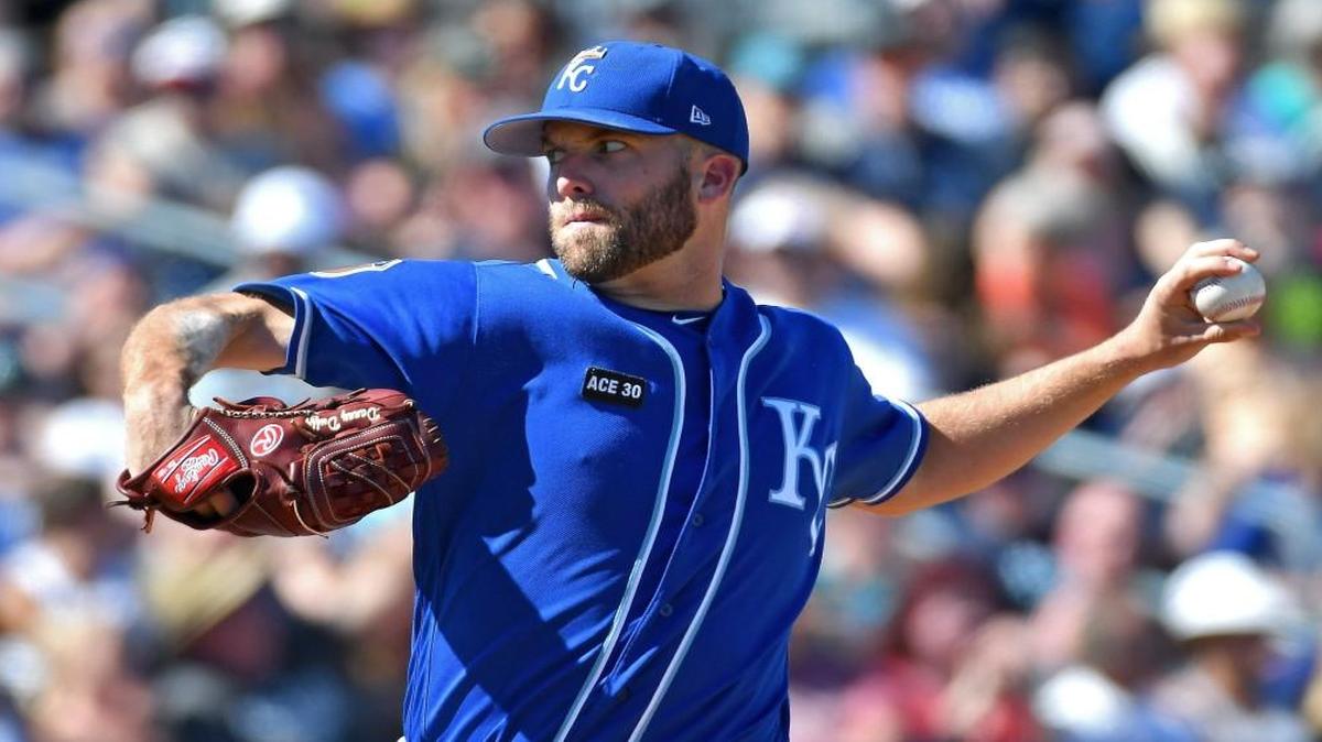 Kansas City Royals starting pitcher Danny Duffy.