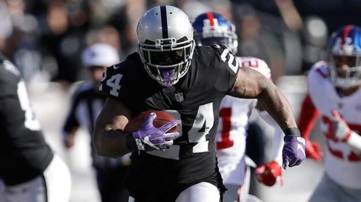 Oakland Raiders running back Marshawn Lynch.