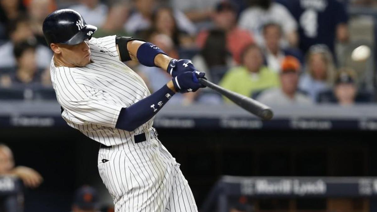 New York Yankees outfielder Aaron Judge.